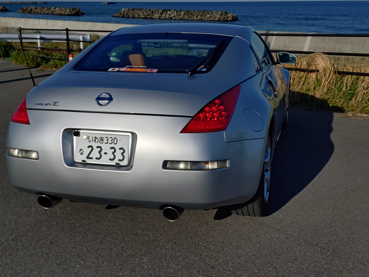 洗車したし、写真撮ろうって訳で 「なにかが間違えてるJDMニキ仕様