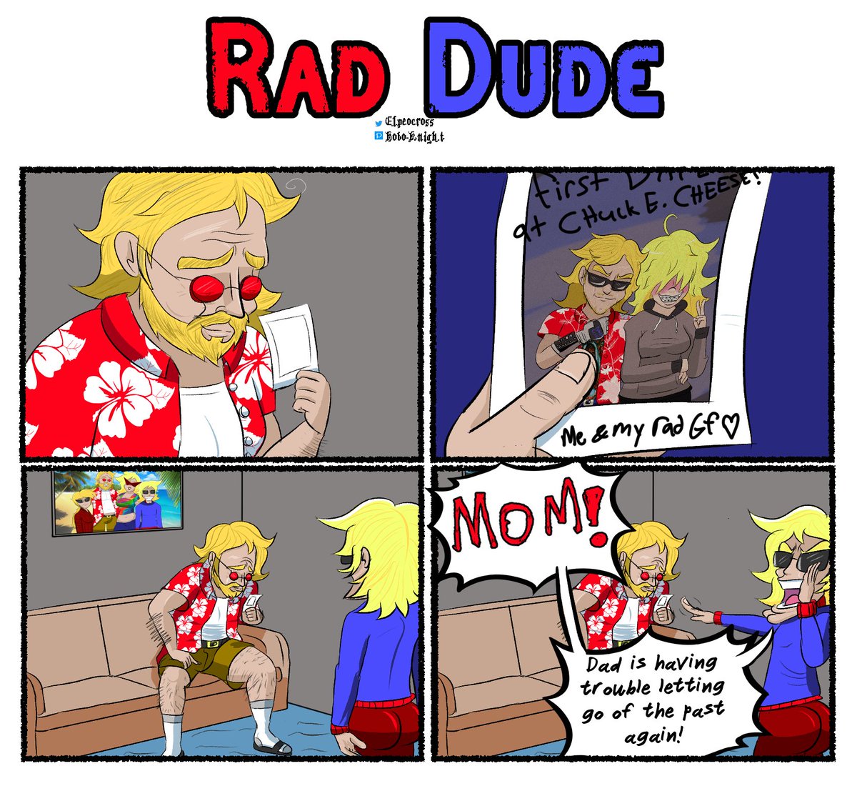 Elpeocross's tweet photo. Millenial nostalgia be like.
#Chaw #RadDude2022 https://t.co/QWG2ROfaGG