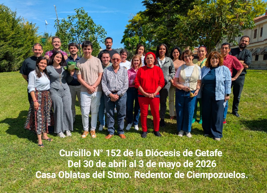 mccgetafe's tweet photo. Hermanos, os dejamos aquí la reseña del cursillo 152 con muchas sorpresas: testimonios, fotos ...

Y un merecido reconocimiento a nuestro querido Paco, nuestro fotógrafo oficial

¡Feliz domingo!

👉https://t.co/PNDEZsY32y

#DeColores #CursillosDeCristiandad https://t.co/OtHWSCHKYi