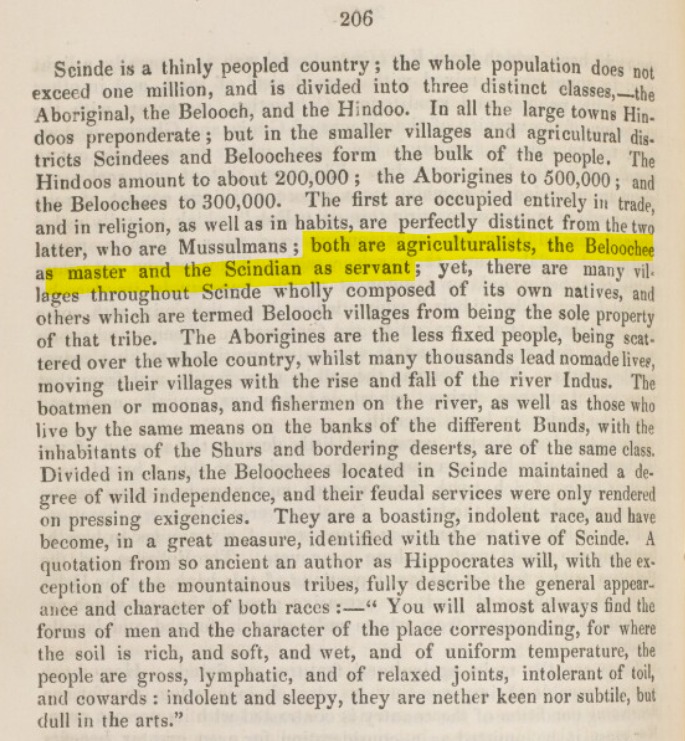 Zameendar638045's tweet photo. Sindhis were servants of belooches in their own country... Such a klun race.. https://t.co/KS6rcgdKhL