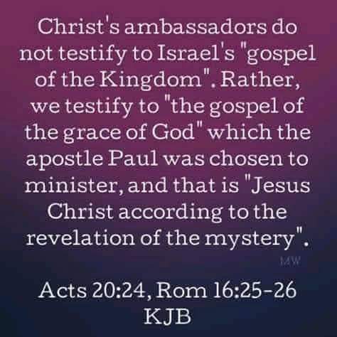 RayWagude's tweet photo. Romans 16:25 KJB
[25]Now to him that is of power to stablish you according to my gospel, and the preaching of Jesus Christ, according to the revelation of the mystery, which was kept secret since the world began, https://t.co/Xn20d4nkjE
