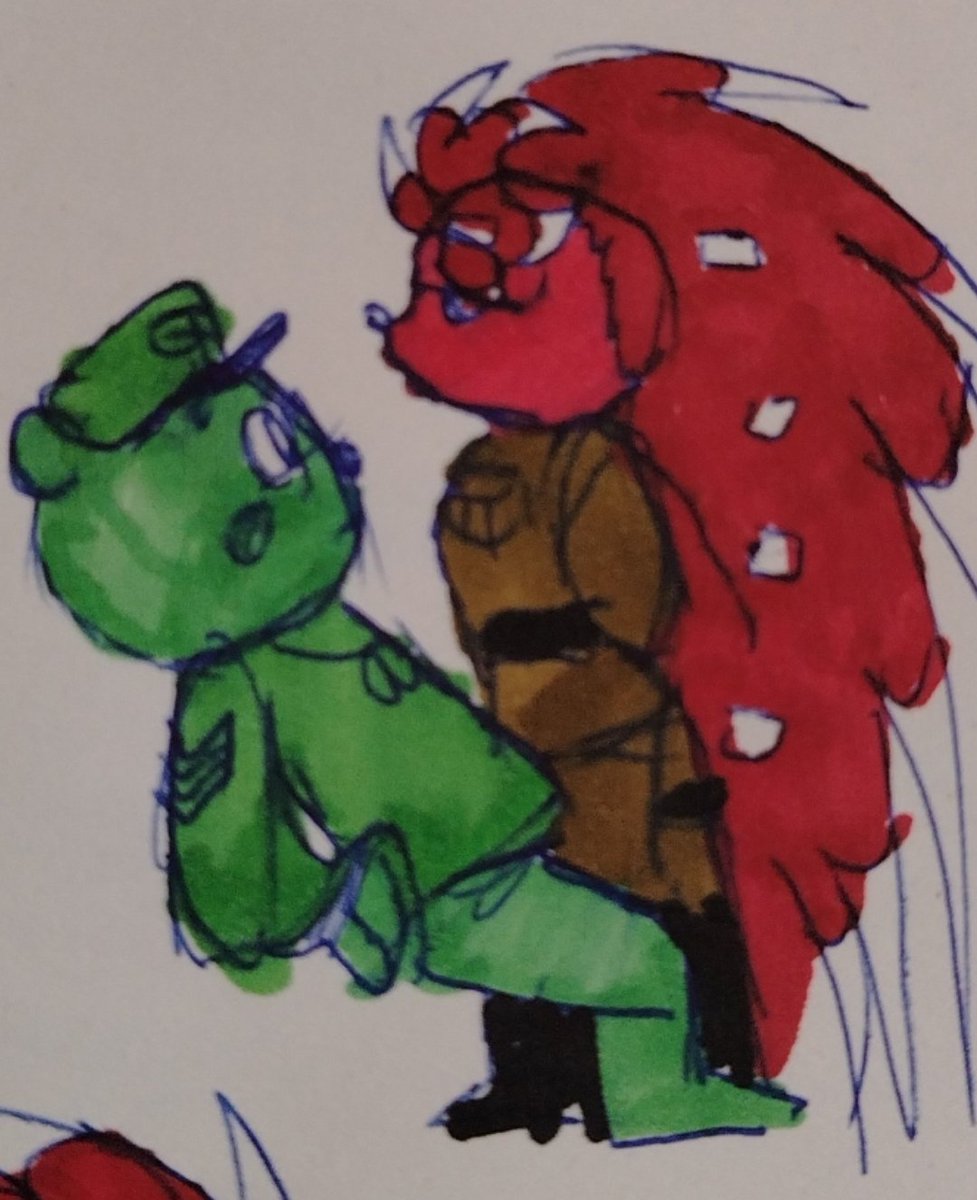 AmurMadam64260's tweet photo. Высокая Флеки #flaky #flippyhtf #htffandom #flippyxflaky #soldierAU https://t.co/mc3gF24JJd