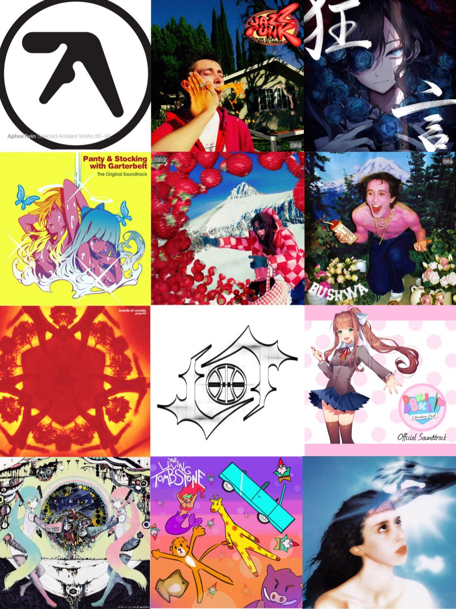 thereisreason4y's tweet photo. My favorite albums that have influenced me a lot and that I just enjoy in general #Musictwt https://t.co/dGISazE7et