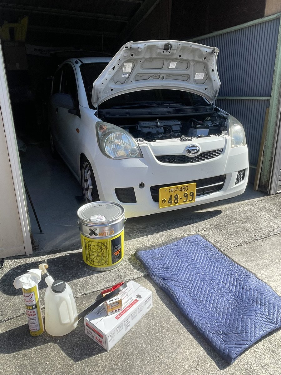 Bmc_110's tweet photo. 後期エンジンやけどオイル消費号😱 https://t.co/9cSKXr18Rc