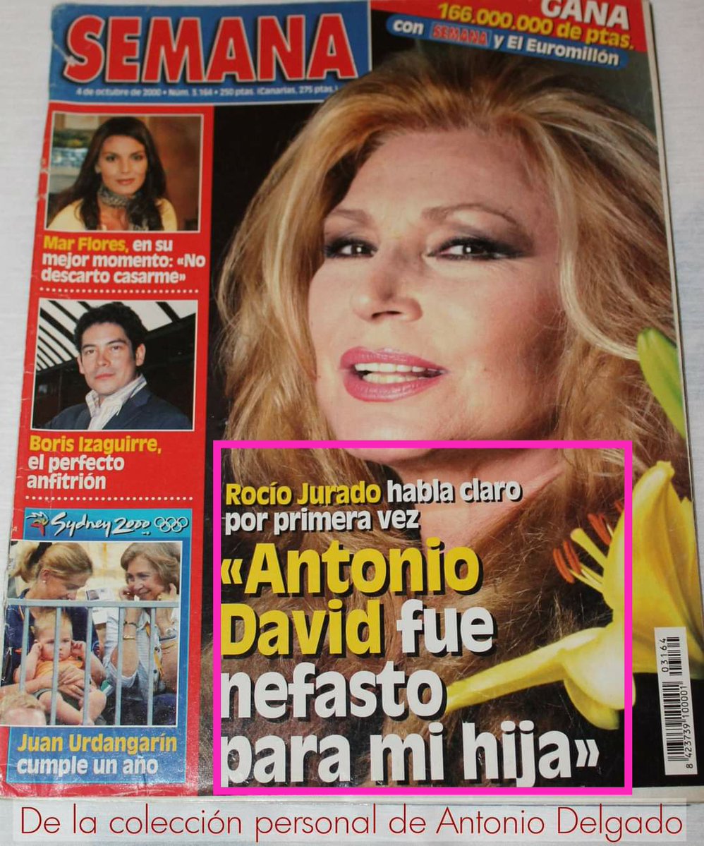 <a href="/VibrasenCorte/">Vibras en Corte</a> Miente, Rocío Flores no quiere a Rocío Jurado porque la Jurado le tenia mucho asco a su padre.Su padre la demandó,perdió la demanda y aún debe un montón de dinero,que digo yo lo debería pagar a su Heredera Universal. Fin. #APOYOROCÍO10M