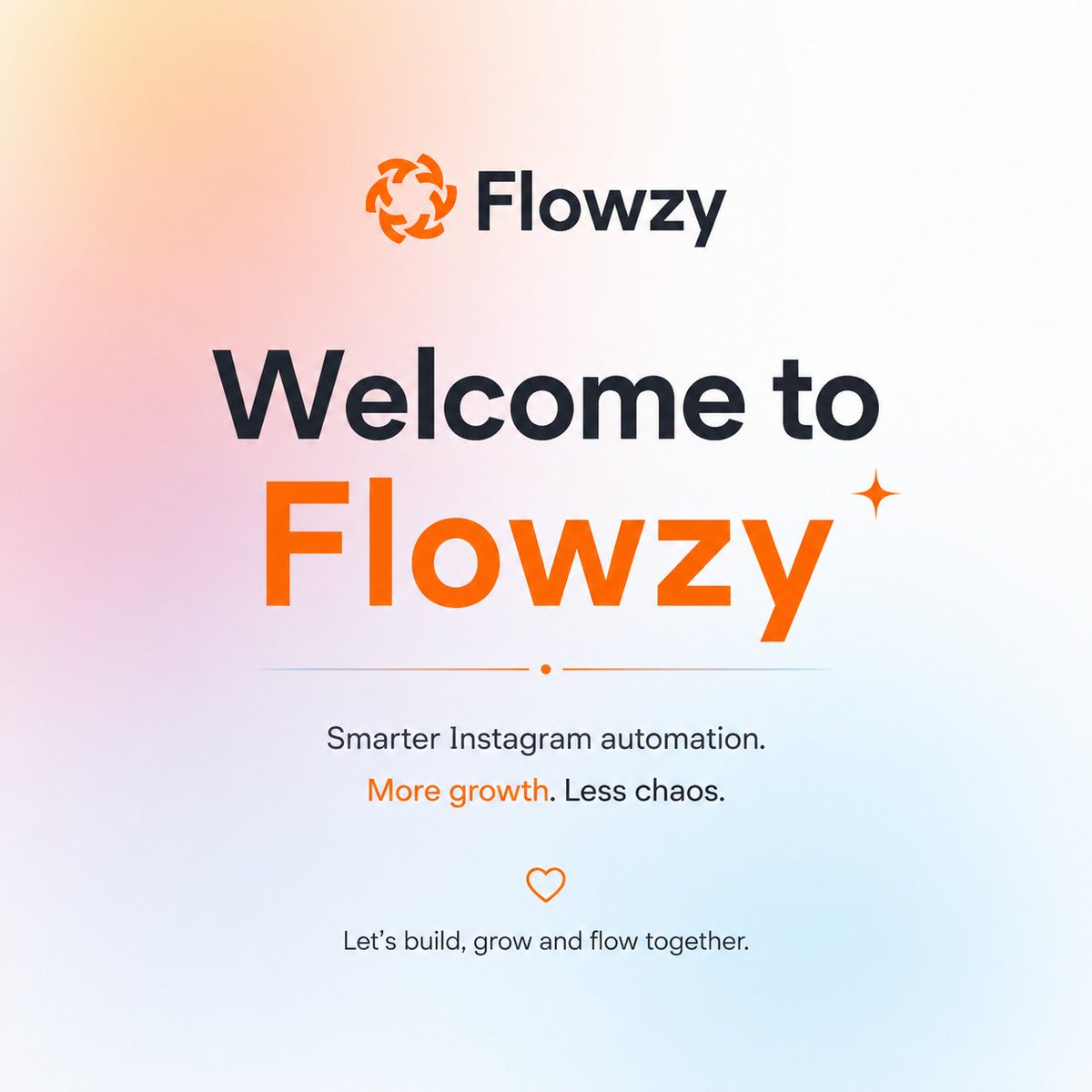 FlowzyOfficials's tweet photo. Something new is flowing in ✨

Welcome to Flowzy  the smarter way to automate and grow on Instagram.

#Flowzy #InstagramAutomation #CreatorTools #SocialMediaGrowth #AutomationTools https://t.co/vY1XgpRjGX