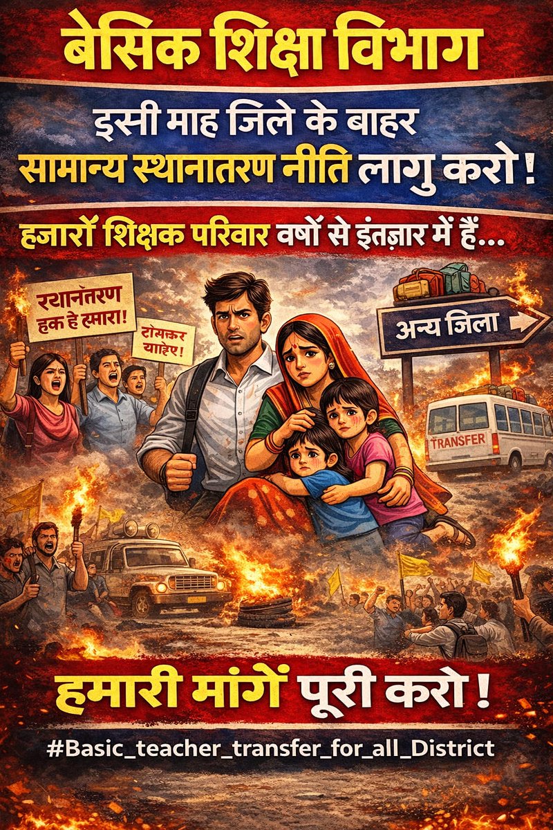 AmanDocomo's tweet photo. सालो का वनवास खत्म करो तबादला नीति स्पष्ट कर 🙏  
 @myogiadityanath
@CMOfficeUP
@thisissanjubjp
@Sen2Partha
@basicshiksha_up
@BasicshikshakC
@bstvlive
@yadavakhilesh
@ChiefSecyUP
@brajeshlive
@UPPSS1921
@Aamitabh2
@aajtak
@RahulGandhi
#Basic_teacher_transfer_for_all_District https://t.co/8VVMEZlD9D