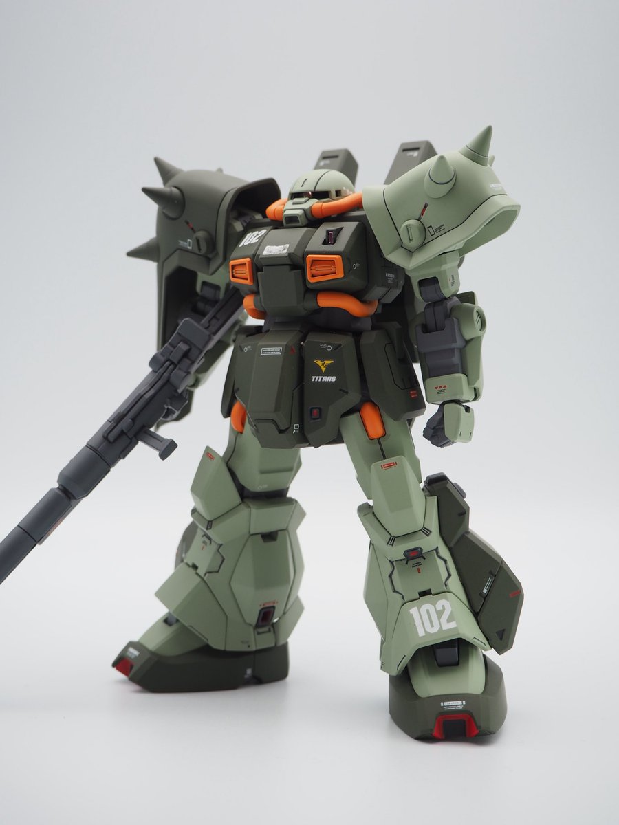 GpNkus's tweet photo. ガンプラ完成ポスト
HGハイザックカスタム
すごくマッシブでいい
#ガンプラ好きと繋がりたい 
#ハイザックカスタム
#ガンプラ完成品 https://t.co/7OsUeOhgb2