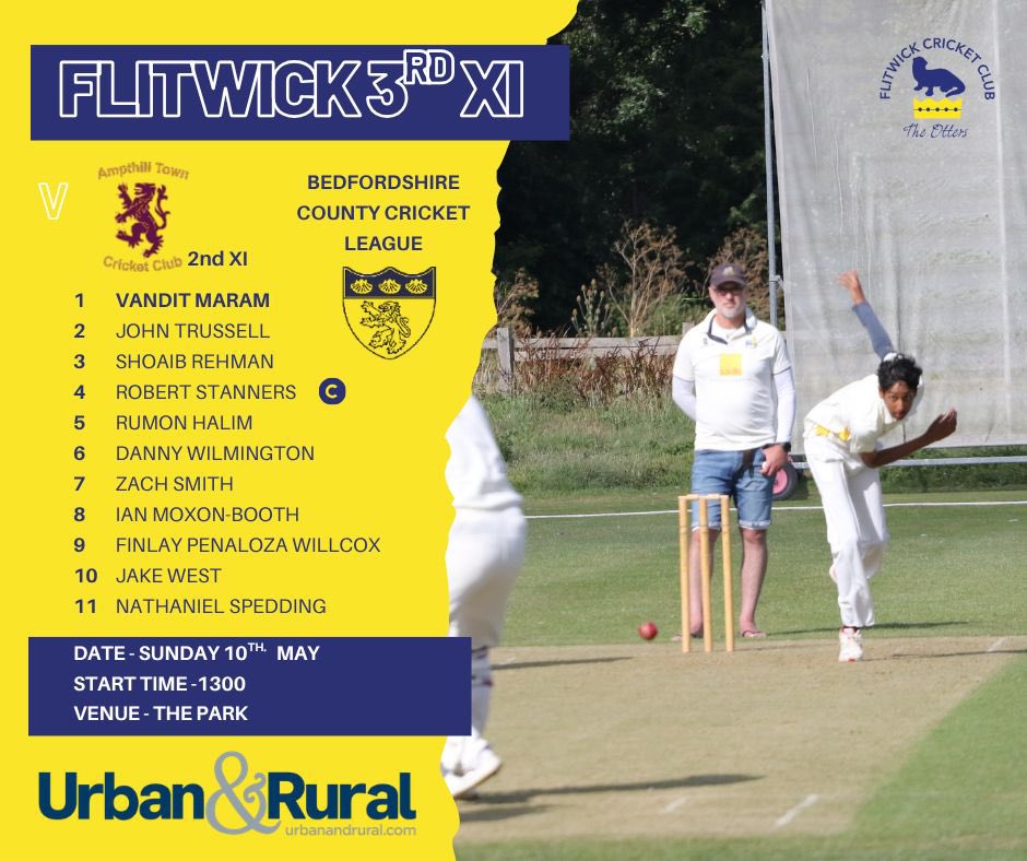 Flitwick CC 🏏🦦🦦💛💙 tweet media