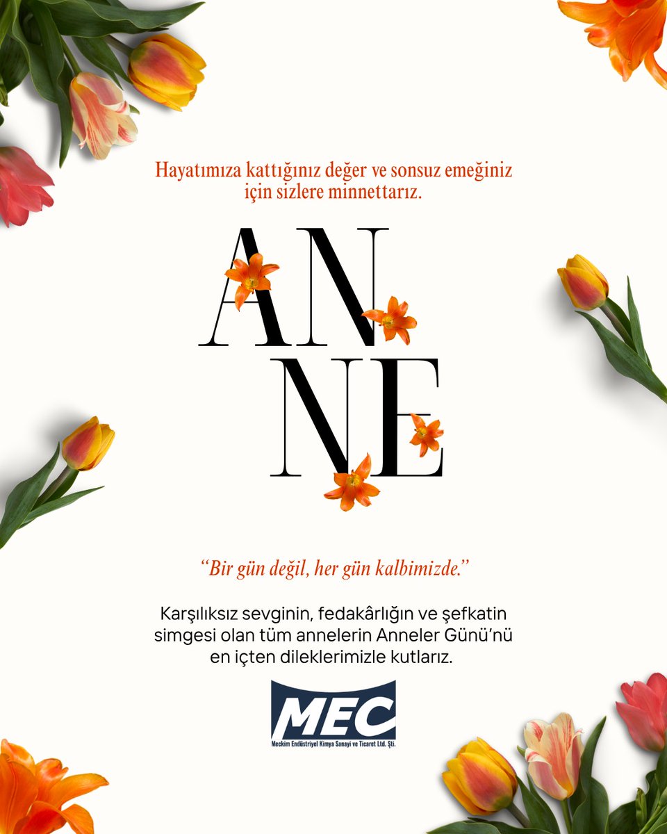 MeckimKimya's tweet photo. Karşılıksız sevginin, sabrın ve fedakârlığın adı: Anne ��️
Hayatımıza dokunan tüm güzel annelerin Anneler Günü kutlu olsun.
#annelergünü https://t.co/cQDPEMk8Tl