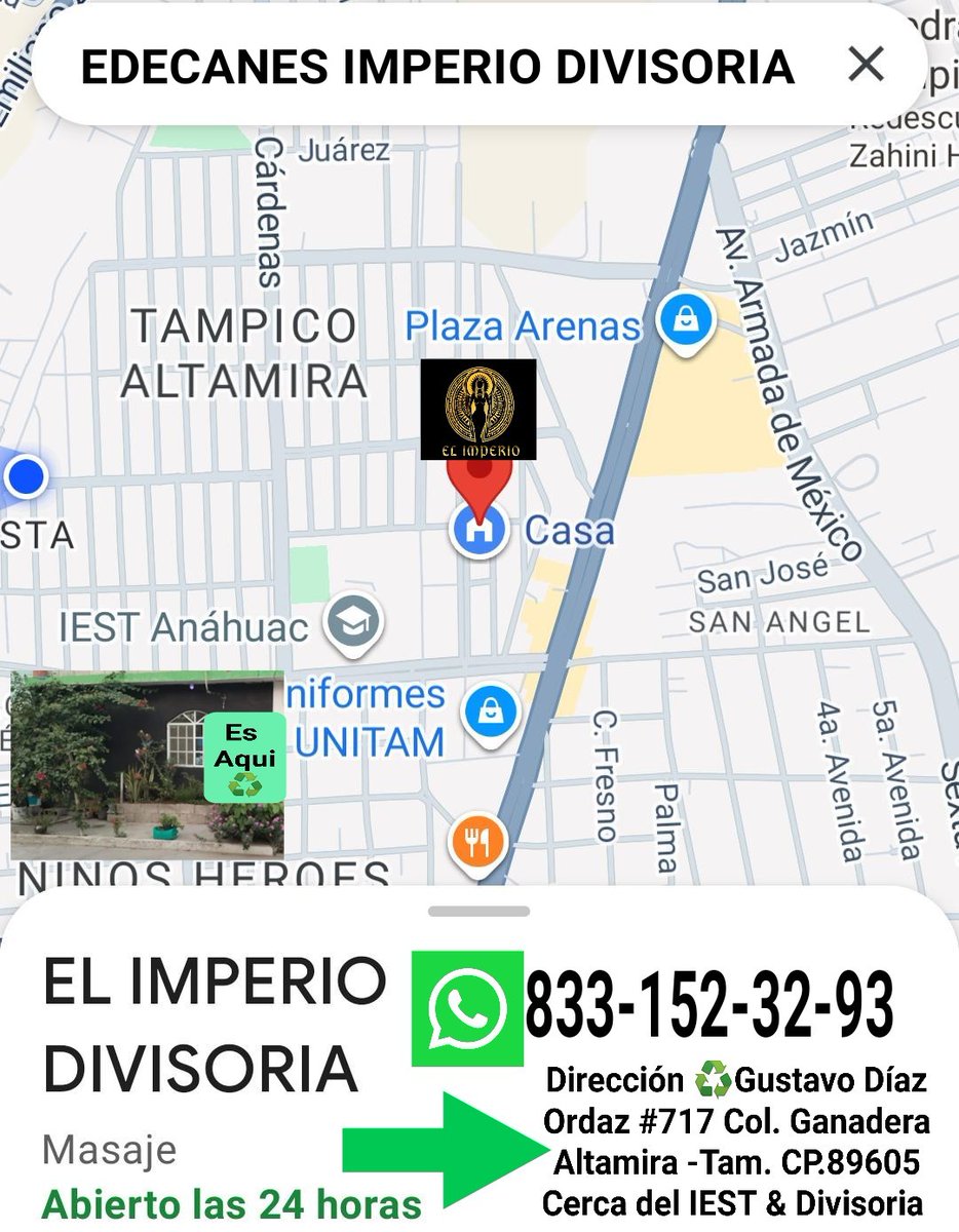 MichellCon37093's tweet photo. EL Imperio Divisoria  ABIERTO 24/7
💋Sucursal Divisoria (Cerca de IEST)💋📍Calle: Gustavo Díaz Ordaz #717 Col. GANADERA  CP. 89605
WHATSAPP:
Información dando CLICK EN ESTE ENLANCE👇🏻
https://t.co/wtqkKPgSC4
��🪩🪩🪩🪩🪩🪩🪩🪩🪩
Para Telegram o llamadas 
📞☎️📲833-280-79-62 https://t.co/XqtRKZK1NR