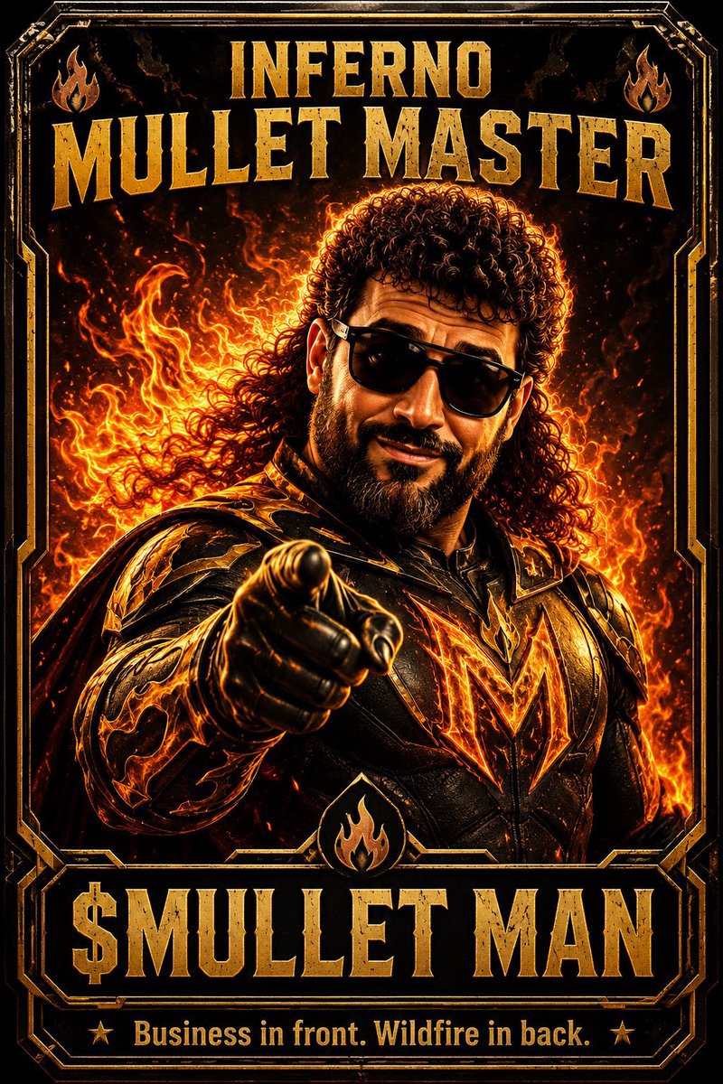 Mullet Man on SOL tweet media