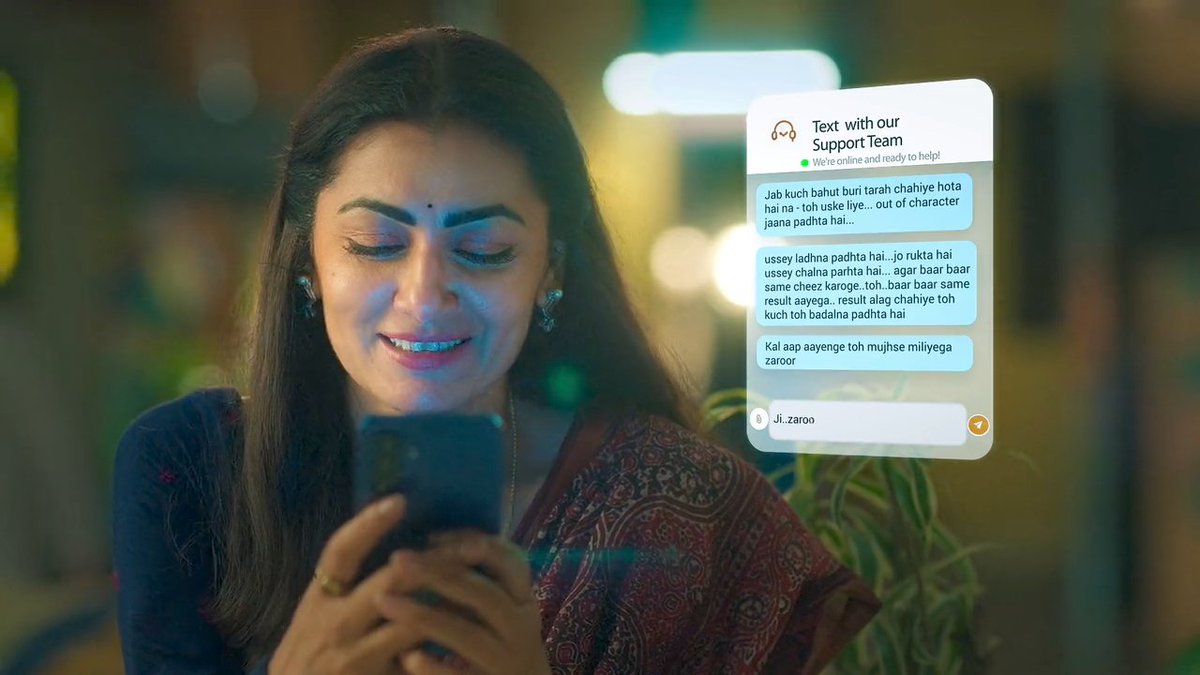 ishu_tales's tweet photo. The way Rakshit unknowingly becomes Appu’s biggest strength. 
"Saree bunna mera pehla pyaar hai" — that line holds so much heart.
Sometimes u really have to go out of your way for the things to work in ur favour. 🥹

#AprakShi #sritijha #shabirahluwalia #OHTDSM #TumDenaSaathMera https://t.co/cYc8jaZ5px
