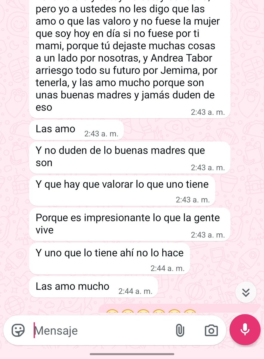 Mi hermana me ha hecho llorar dos veces