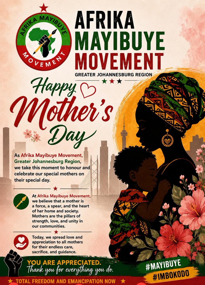 biko_hlumelo's tweet photo. The African mother is the most resilient of God’s creations. Despite all attempts to marginalise and oppress you, you remain effortlessly dignified. We celebrate and honour you on this day❤️. https://t.co/NF8F6SoUlh