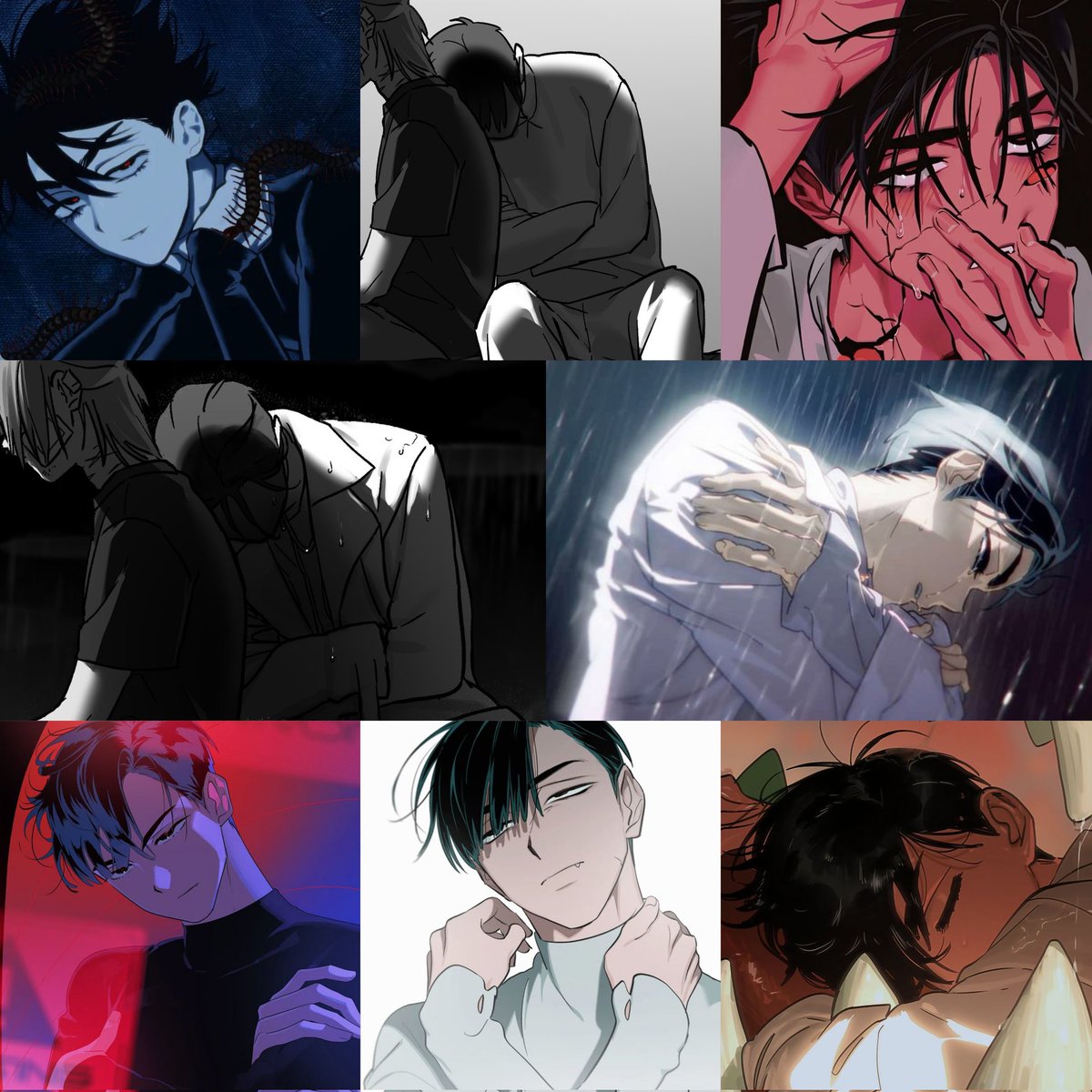 yserah_'s tweet photo. These images show Ivan hugging himself, comforting himself, and wrapping his arms around his own body to feel at ease through all the years of loneliness. Like everybody else, he wanted to be comforted. He wanted warmth, connection, protection, and understanding from someone+ https://t.co/L7IcWfUIxL