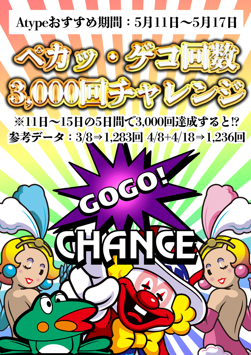 おはようございます😃☀️ 本日5月11日【月】は ✨新台解禁日✨ 朝10