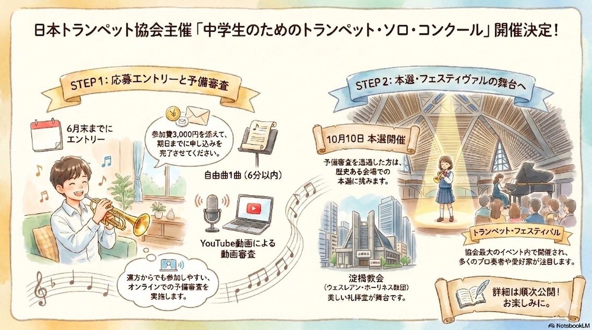 日本トランペット協会 tweet media