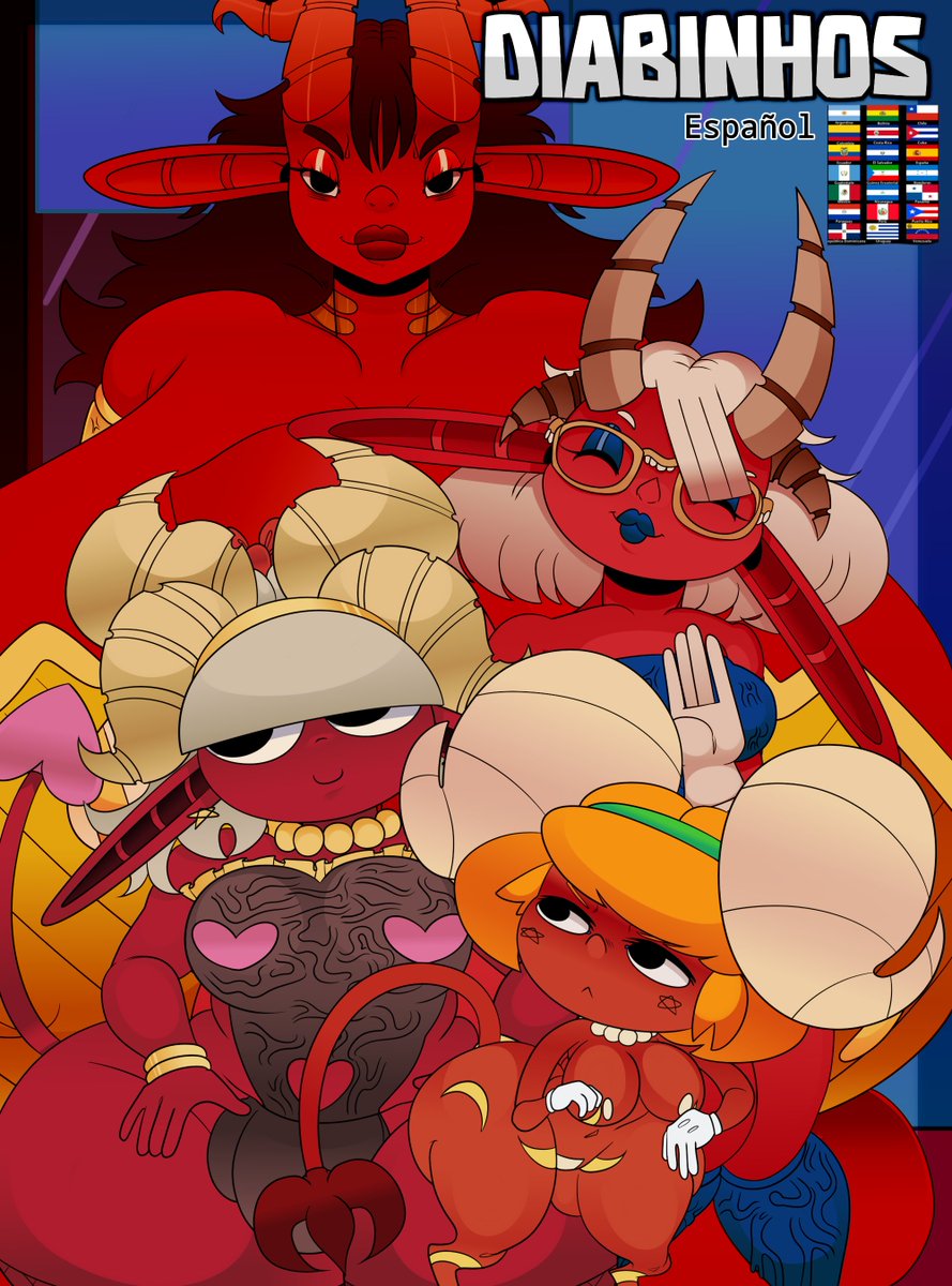 paraisoecinzas's tweet photo. En el infierno hoy hay chupe, chisme y desmadre.
Paraíso e cinza: Diabinhos ya llegó.
Acompaña a Beatrix, Bellanix, Safira y Nero en su tour nada santo por el mundo del "Barro".
Tentación, sarcasmo, líos celestiales y un dragón colado. https://t.co/x6kFt9zFAD