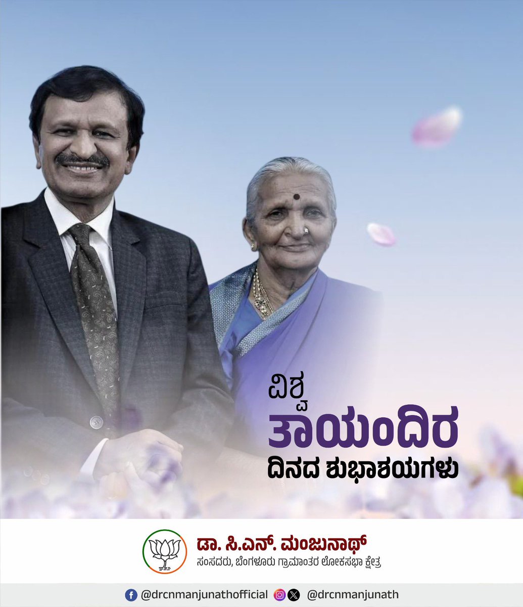 Dr.C.N.Manjunath tweet media