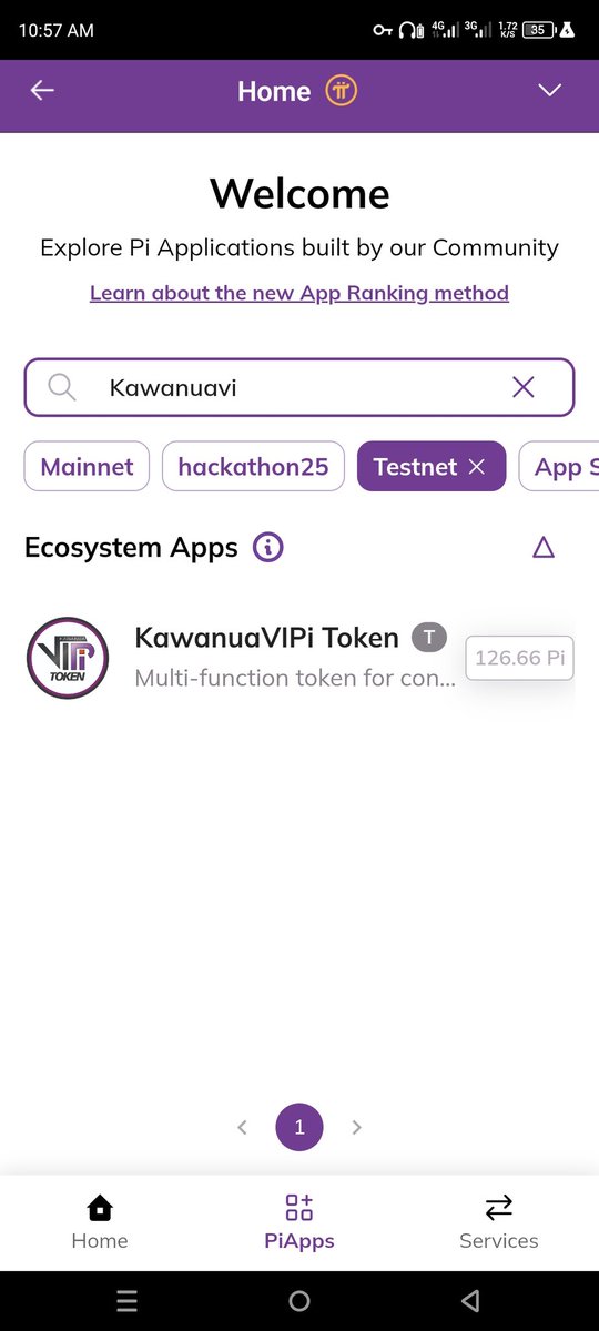 hefsiba62's tweet photo. @amr_nannaware @PiCoreTeam @nkokkalis @Chengdiao This app is still there but in testnet section not removed https://t.co/IPVnb4CUnt