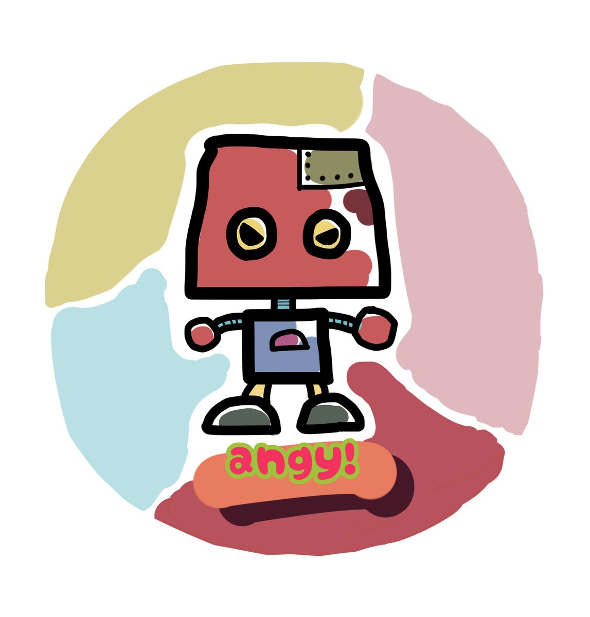 miette_a_n's tweet photo. ゆる〜いロボット🤖

ガマンしすぎもよくないね
時には怒ってもいいんだよ🤖 https://t.co/7a00spF8mD