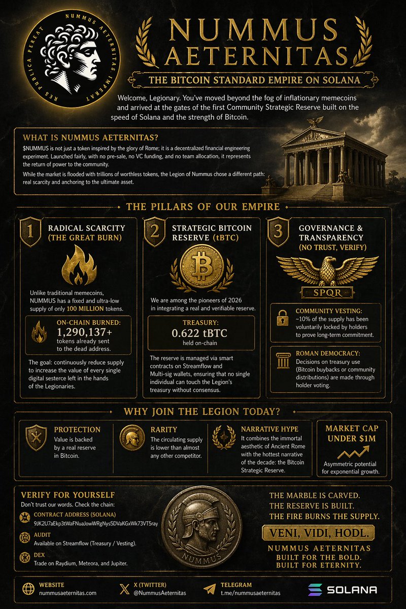 <a href="/traderInosuke/">POG 🧲</a> You only have to do one thing, read this and learn it! You'll convince yourself!⬇️📖📚
<a href="/NummusMemeCoin/">Nummus Aeternitas</a>