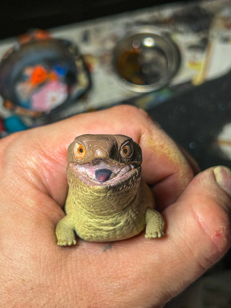 denchimido884's tweet photo. 謎のスキンク。口開けとすやぁを足して4種
個人的には結構好きなのでこっそりラインナップに入れるかもしれない https://t.co/P3GSfMFMO6