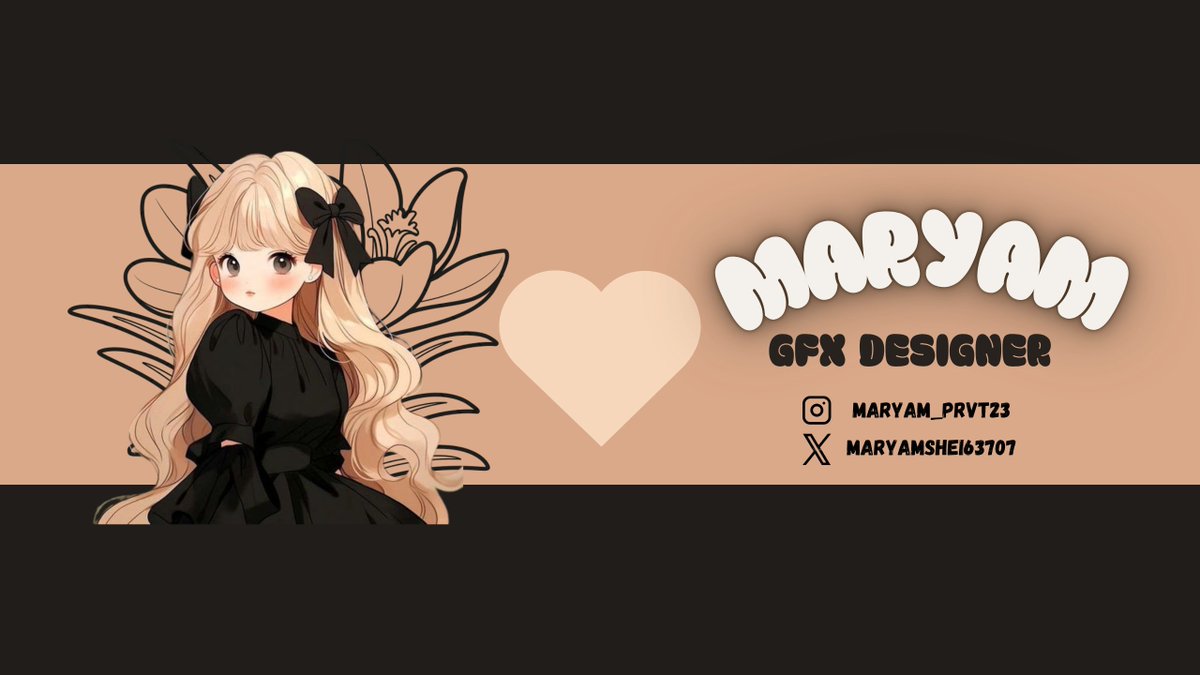 MaryamShei63707's tweet photo. I made this banner for myself some time ago. Can you tell me if it looks good or not?
!! READ DISCRIPTION !!
#Banner #Arts #Artist #Trending #JusticeForMe https://t.co/oPlribWuZ8
