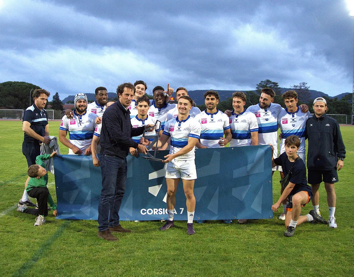 JC_Angelini's tweet photo. 🏉Une grande fierté pour Portivechju et notre territoire ! 

Cette 1ère compétition internationale de rugby à 7 fut un grand moment de partage et d’émulation.

Merci au Président Marcellesi, aux équipes engagées, à tous les partenaires, dont les élus et agents de la Comcom, pleinement investis au cœur du stade Papi… et une mention spéciale à a Squadra Corsa, qui a dignement porté nos couleurs face à de redoutables adversaires.

À un’antr’annu! Cù tanti cumplimenti à tutti.