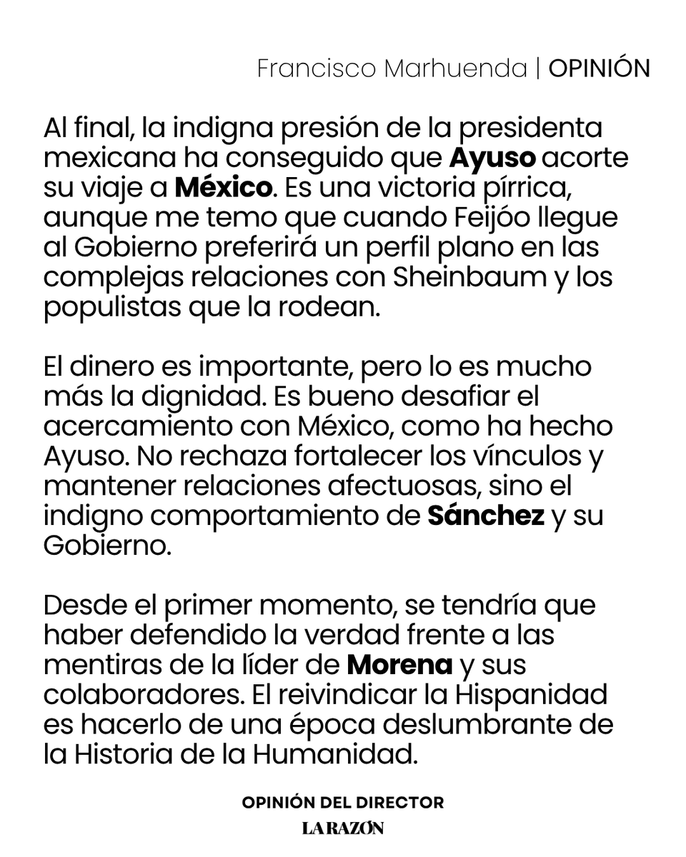 La Razón tweet media