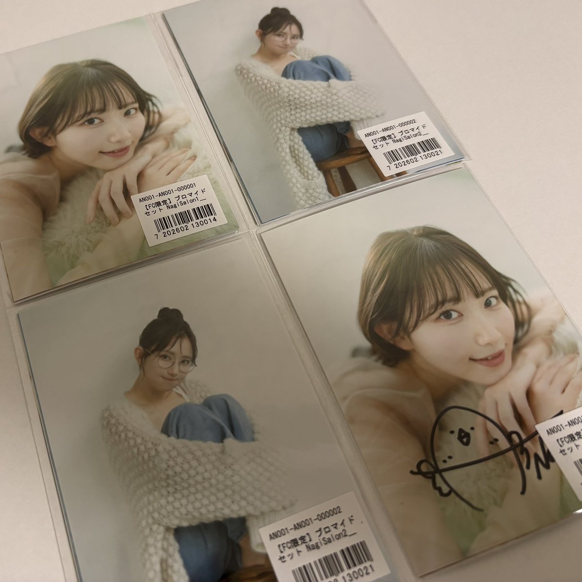 心花りり　サイン入りブロマイド　3点セット 心花りり 2023生誕祭 ブロマイド サイン入り - メルカリ