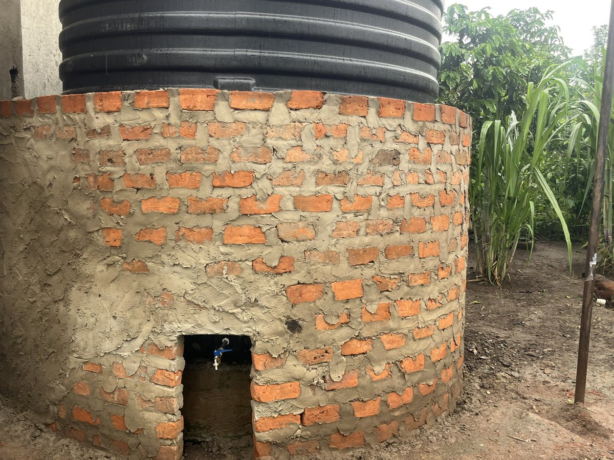 SserubiriDevis's tweet photo. Greetings in the name of our Lord Jesus Christ. We are so thankful to share that the water tank is now well walled and fenced for safety and protection. This has been made possible through the love, kindness, and support of our dear friends and well-wishers.

Thank you so much 🙏 https://t.co/AKM5meKObi