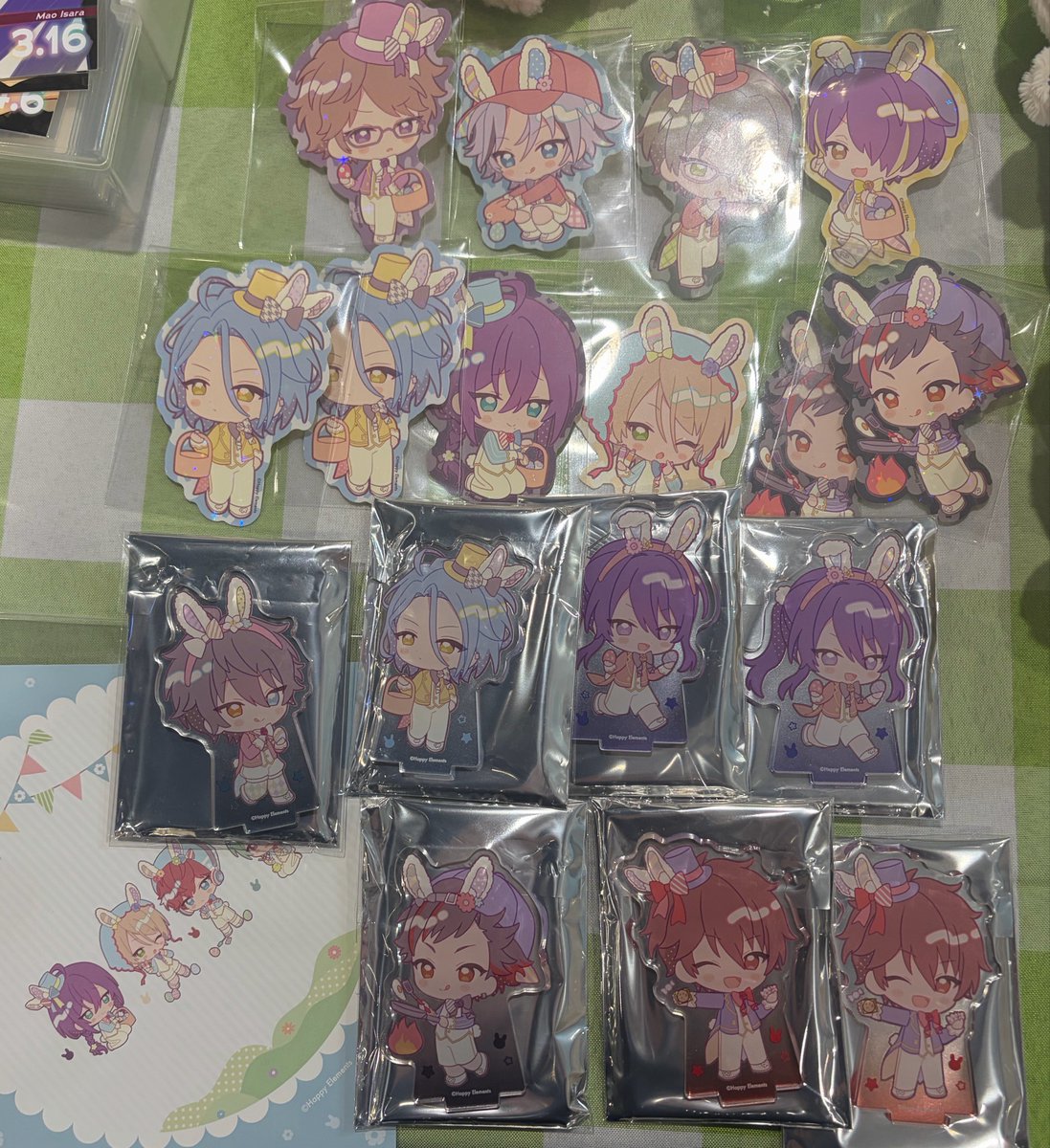 RinRin45075634's tweet photo. 【交換】あんスタ アニカフェ アニメイトカフェ 天王寺 

譲 ▷画像 ステッカー アクスタ イラストシート

求 ▷ 同種 宗 奏汰 なずな ニキ エス ジュン 日和 夏目

💫本日天王寺手渡し

検索からでもお声がけよろしくお願いします。 https://t.co/Q4CdwaZn6I