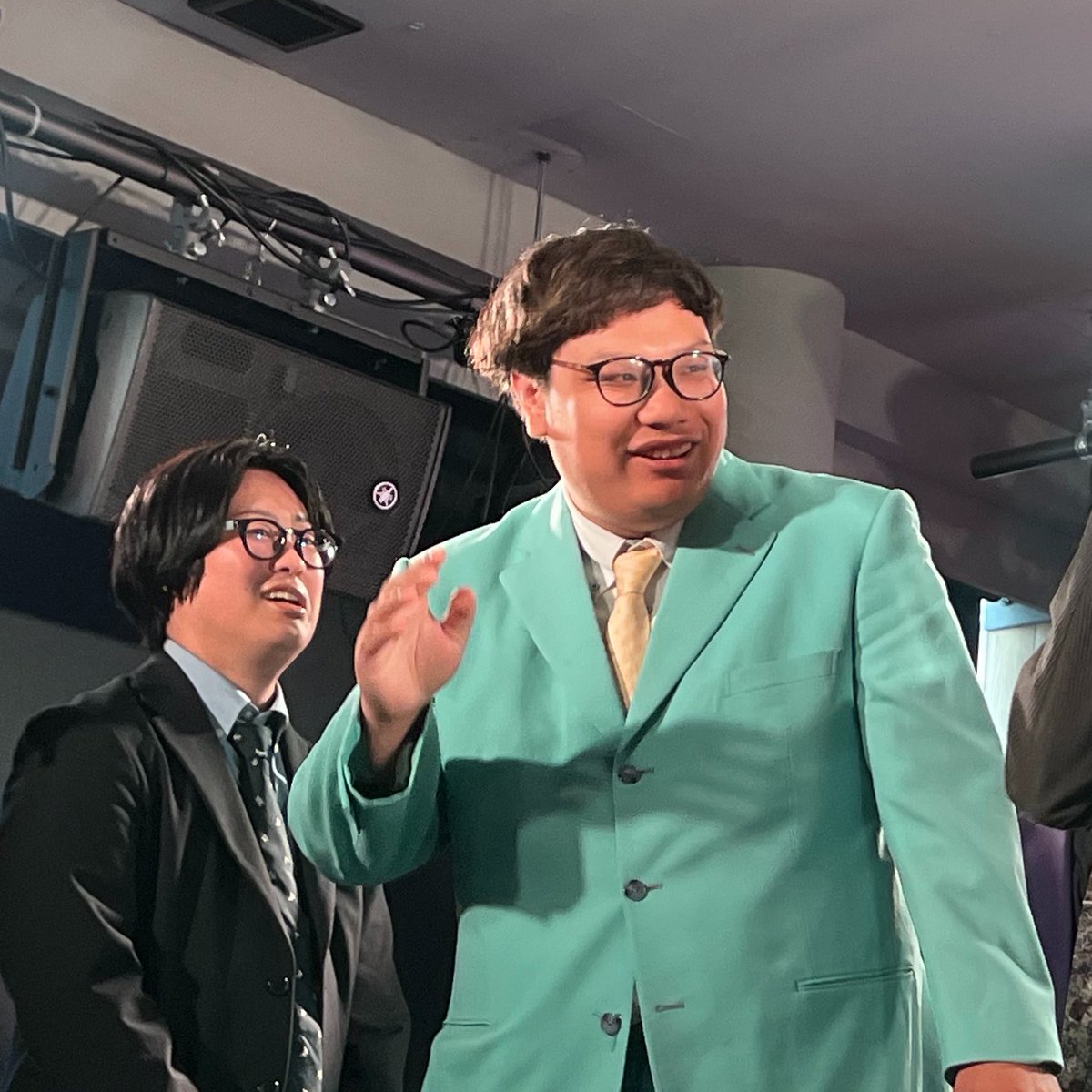 tetsu040318's tweet photo. やらかし木下さん😂
どあ君、ドリフトモンスター㊗️🎊
マッシュがベリーショートになってた🫪 https://t.co/xdW4sKxOHc