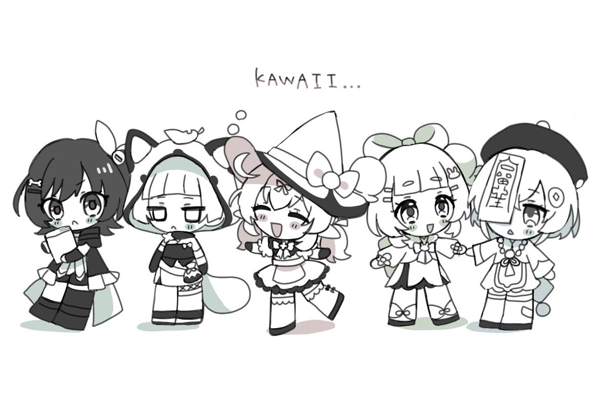 yo_15y's tweet photo. 可愛かったのでゆるく落書き… https://t.co/KcTGdSc1cp