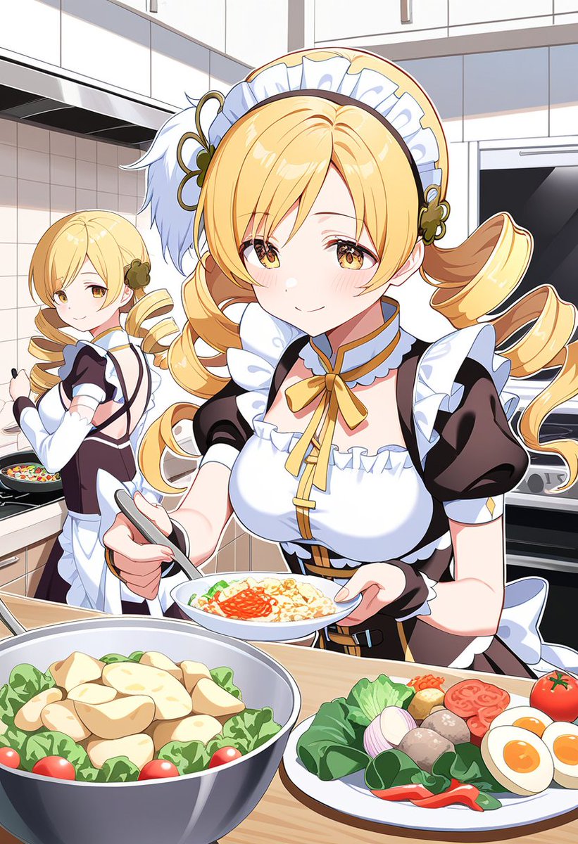おつかれさマミさん♪✨ #メイドの日