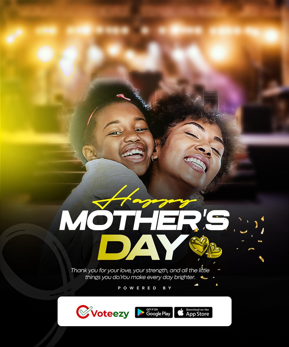 voteezy's tweet photo. Happy Mother’s Day to every woman. Thank you for your endless love, support, and guidance. 
We love you more than words can say - have a wonderful relaxing day.

Warm wishes from Voteezy to you all. 

#happymothersday❤️ #mothers #mothersdayspecial❤️ #happymothersday❤️❤️❤️ #voteezy