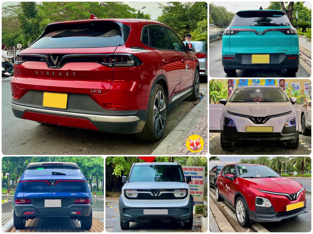 BootanRailway's tweet photo. 🟠 番外編 ベトナム車  VINFAST集合 🇻🇳 https://t.co/DkG54GuXWa