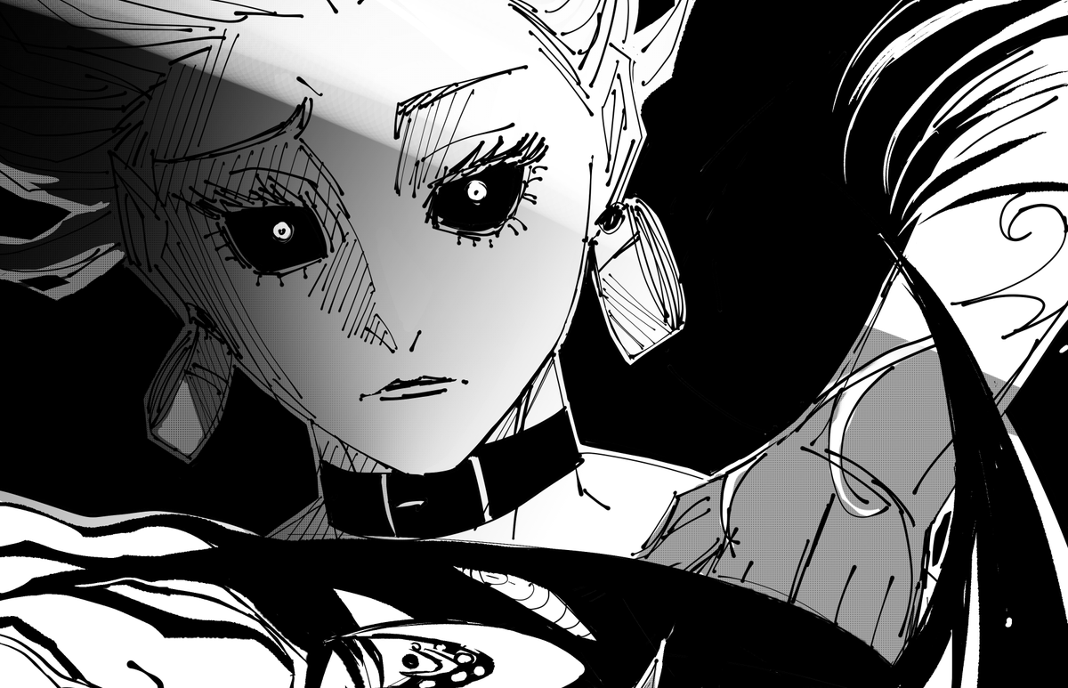 Phantomosis's tweet photo. The Void and Uro https://t.co/w22uqbR5p6