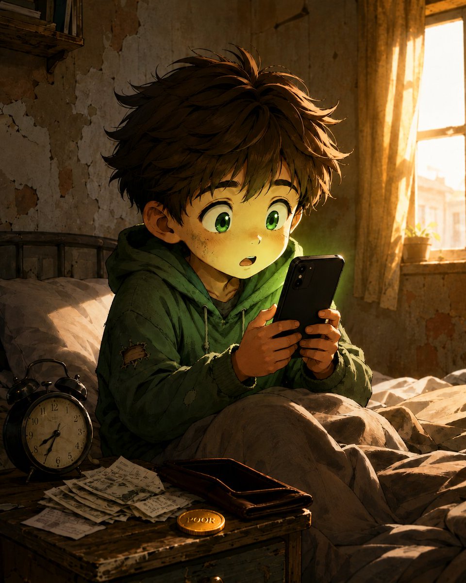 Poorium_Poor01's tweet photo. $POOR woke up and checked the chart before even leaving bed.
Still broke.
Still tired.
But today the screen was green.
Small hope hits different. 🟢
#POORCOIN #Poor #Solana #PumpFun https://t.co/JgK1lD1ZOj