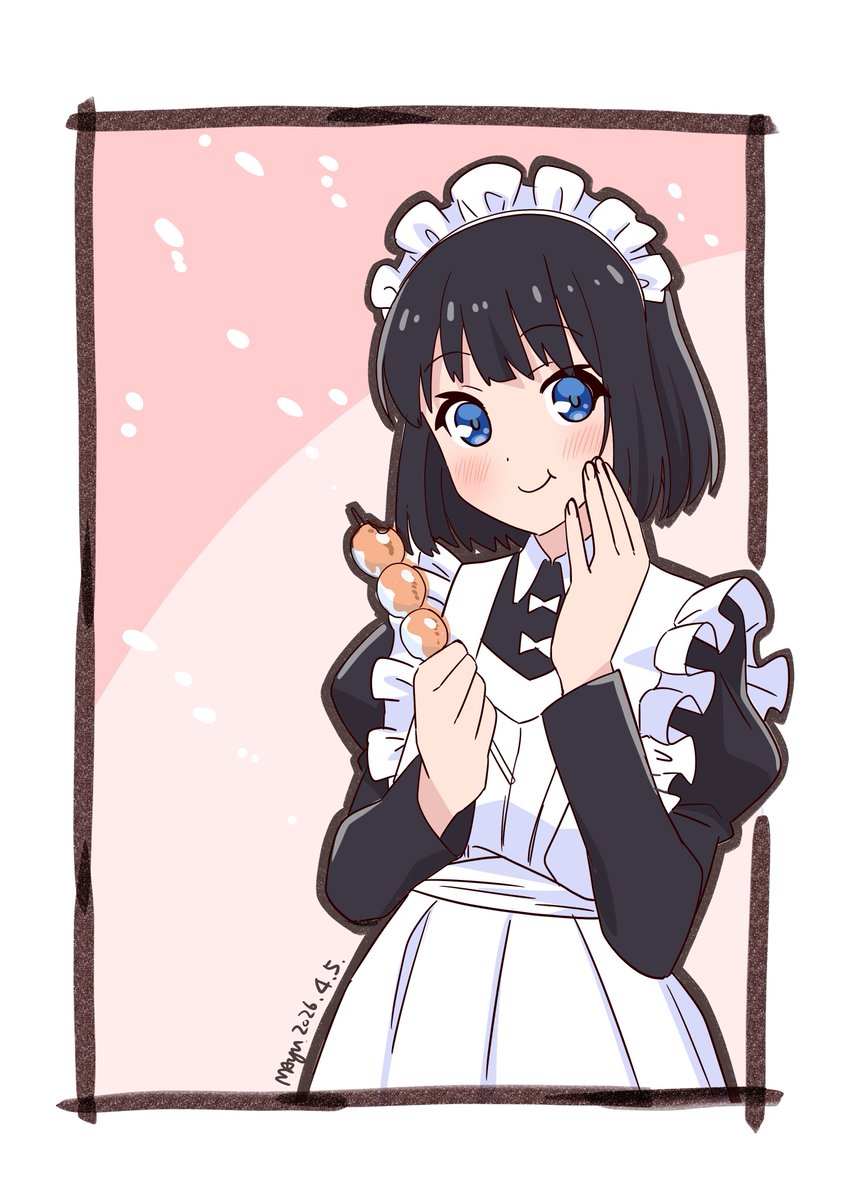 メイドの日 らしいので #メイ食べ 再掲載 そんな日に限っての放送
