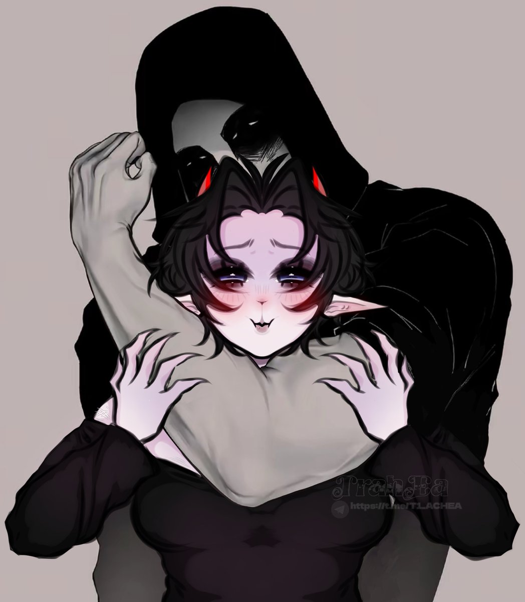 Harpy_Reason's tweet photo. -In general... I hope it's okay that I cut it slightly..
ㅤ ㅤ I've been thinking... and instead of his terrible Minecraft, Oc put himself in the dummy's place...
I really like to draw my real appearance.... therefore.. my black hair fit in a bit..) 🩻
#Theknocker https://t.co/p2nzw4wR7n