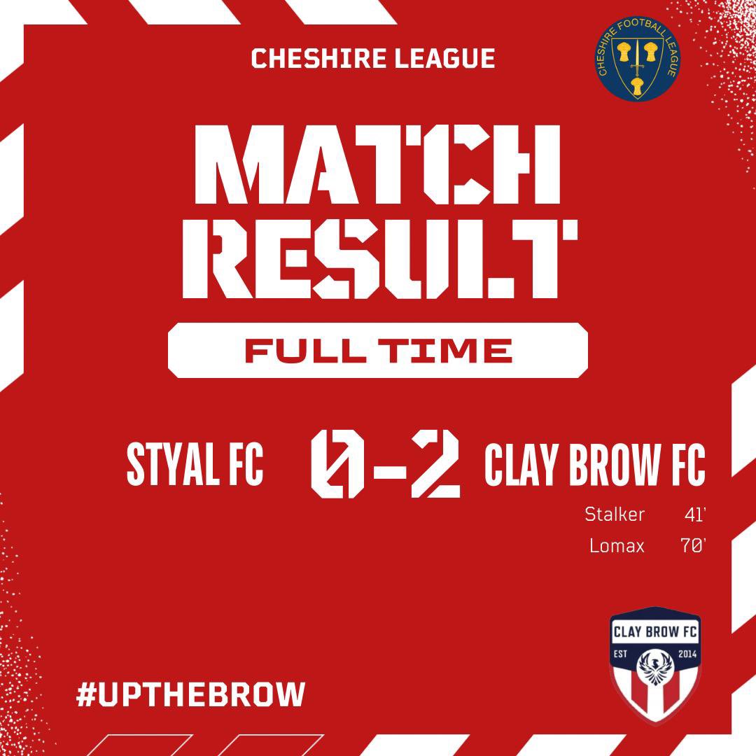 ClayBrowfc's tweet photo. 3 superb points on the road 🤩 

In January we hit some bad form which would have seen us completely out of the race for promotion. 

But after 14 straight wins &amp; yesterdays results promotion is back in our hands going into the final game of the season against St Helens Town 😎 https://t.co/a6KZcxHB1J