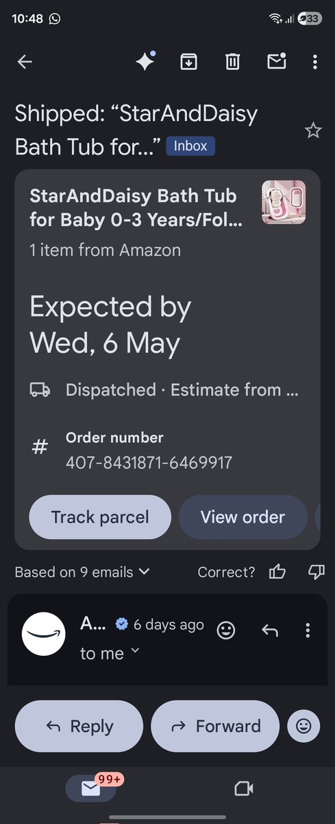 Abhikesar's tweet photo. @AmazonHelp @amazonIN getting this message till date on a daily basis, will share 3 more in next post... getting promise to deliver the product every single morning, what I am not getting is the product itself...is it some kind of fraud? https://t.co/bAE7HyjiwA