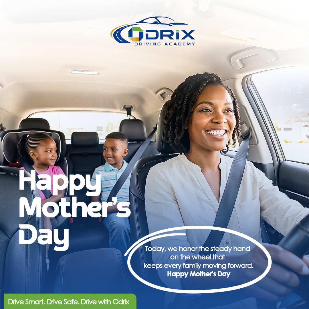 odrixconsult's tweet photo. 💐 Happy Mother’s Day from Odrix Driving Academy!

🚗 Celebrating the mothers who keep families moving with love and care.

#HappyMothersDay #MothersDay #OdrixDrivingAcademy #DriveSmart #DriveSafe #WomenWhoInspire #Family #Care #Strength https://t.co/AjXXaNs0QM