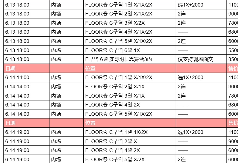 dasom ticket || WTS BTS , EXO, ENHYPEN, DXS, JNJM tweet media