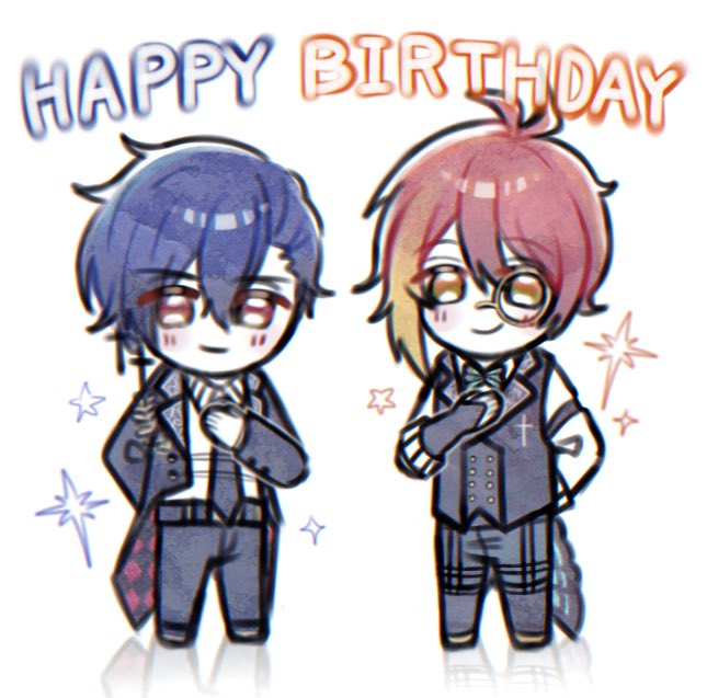 abibi0502's tweet photo. お誕生日おめでとう🎂🎉

 #ハウレス・クリフォード誕生祭2026
#フェネス・オズワルド誕生祭2026 https://t.co/dU3p4GpFdt