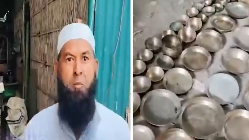 हामिद अली के गोदाम में मिले मंदिरों से चोरी घंटे, त्रिशूल और मूर्तियाँ

करोड़ों का संदिग्ध सामान जब्त

असम पुलिस ने किया गिरफ्तार

hindi.opindia.com/news-updates/a…
