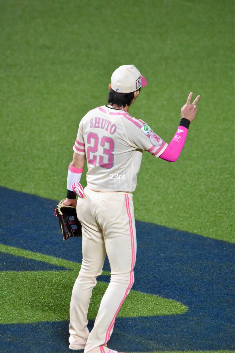 野球を好きにしてくれた感謝を伝えたい (全力で #周東佑京 選手
